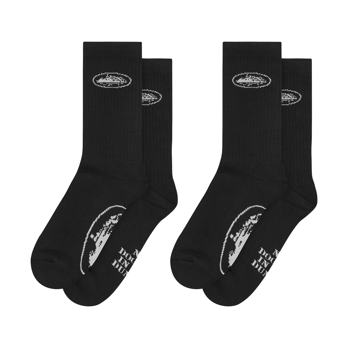 BLACK ALCATRAZ SOCKS [2 PACK] – CRTZRTW