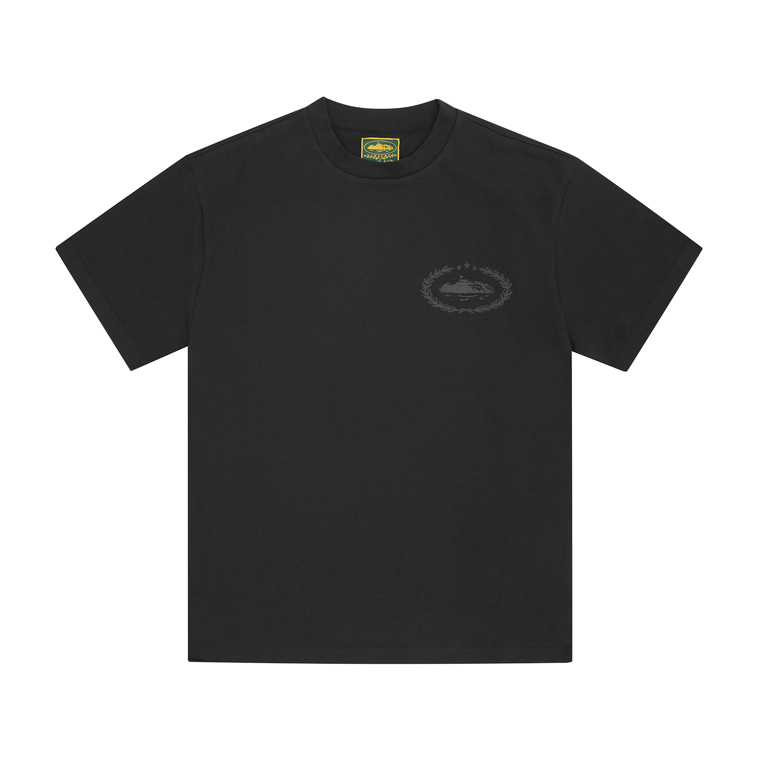 ROYALE HEAVYWEIGHT TEE [BLACK / BLACK]