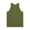 VICE MESH KNIT VEST [OLIVE]