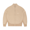 VVS RIB KNIT ZIP UP [NATURAL]