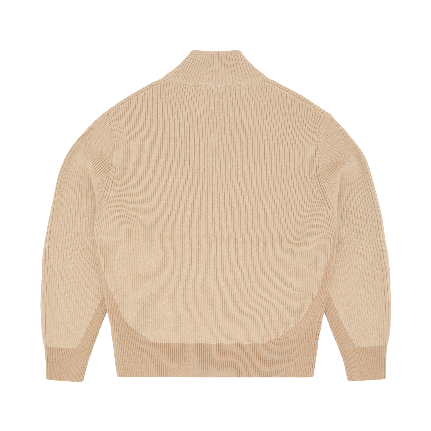 VVS RIB KNIT ZIP UP [NATURAL]