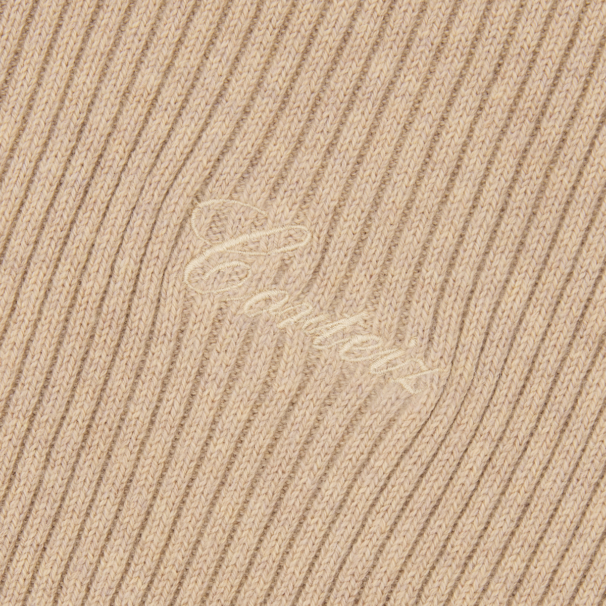 VVS RIB KNIT ZIP UP [NATURAL]