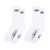 WHITE ALCATRAZ SOCKS [2 PACK]