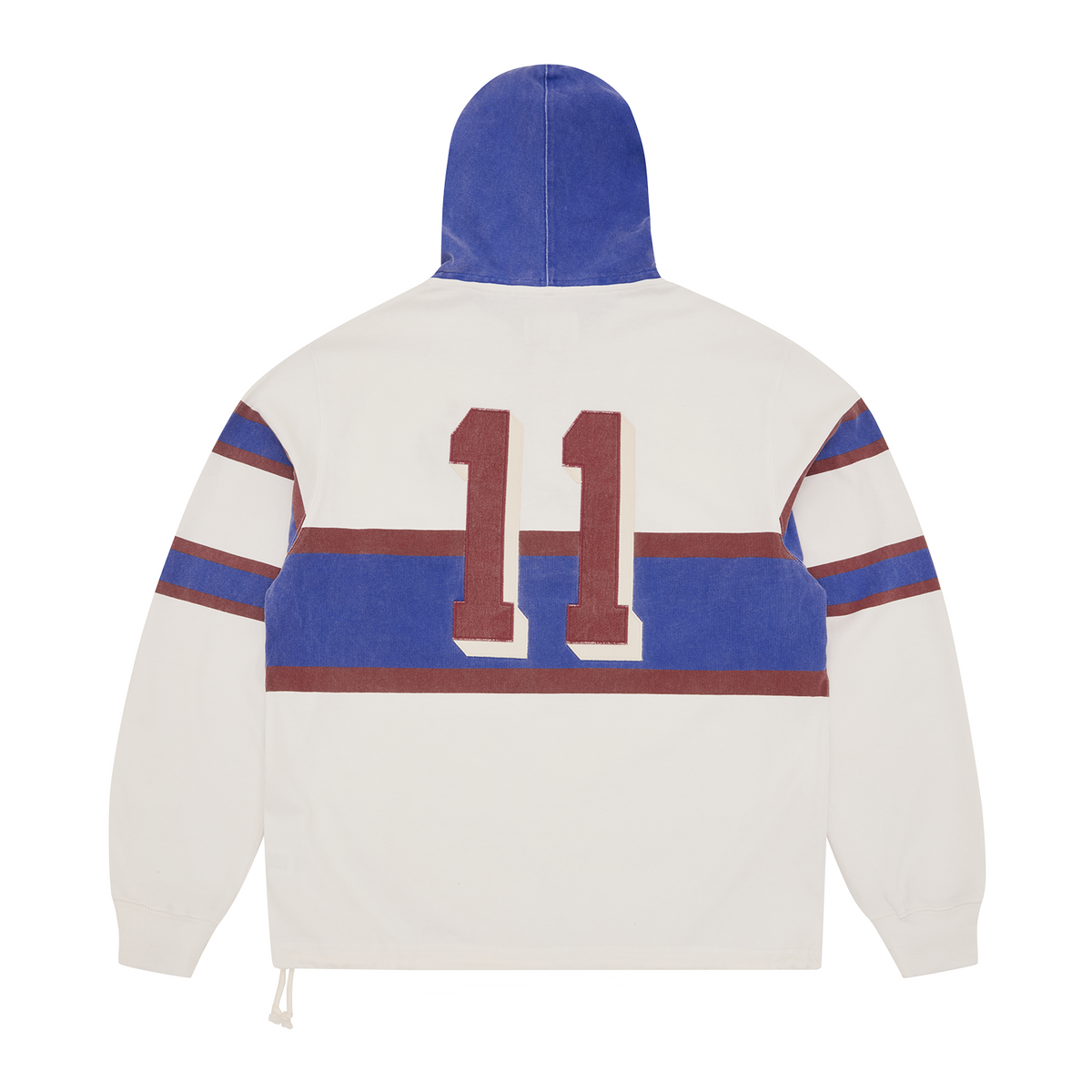 WINGER HOODED RUGBY [OFF WHITE]