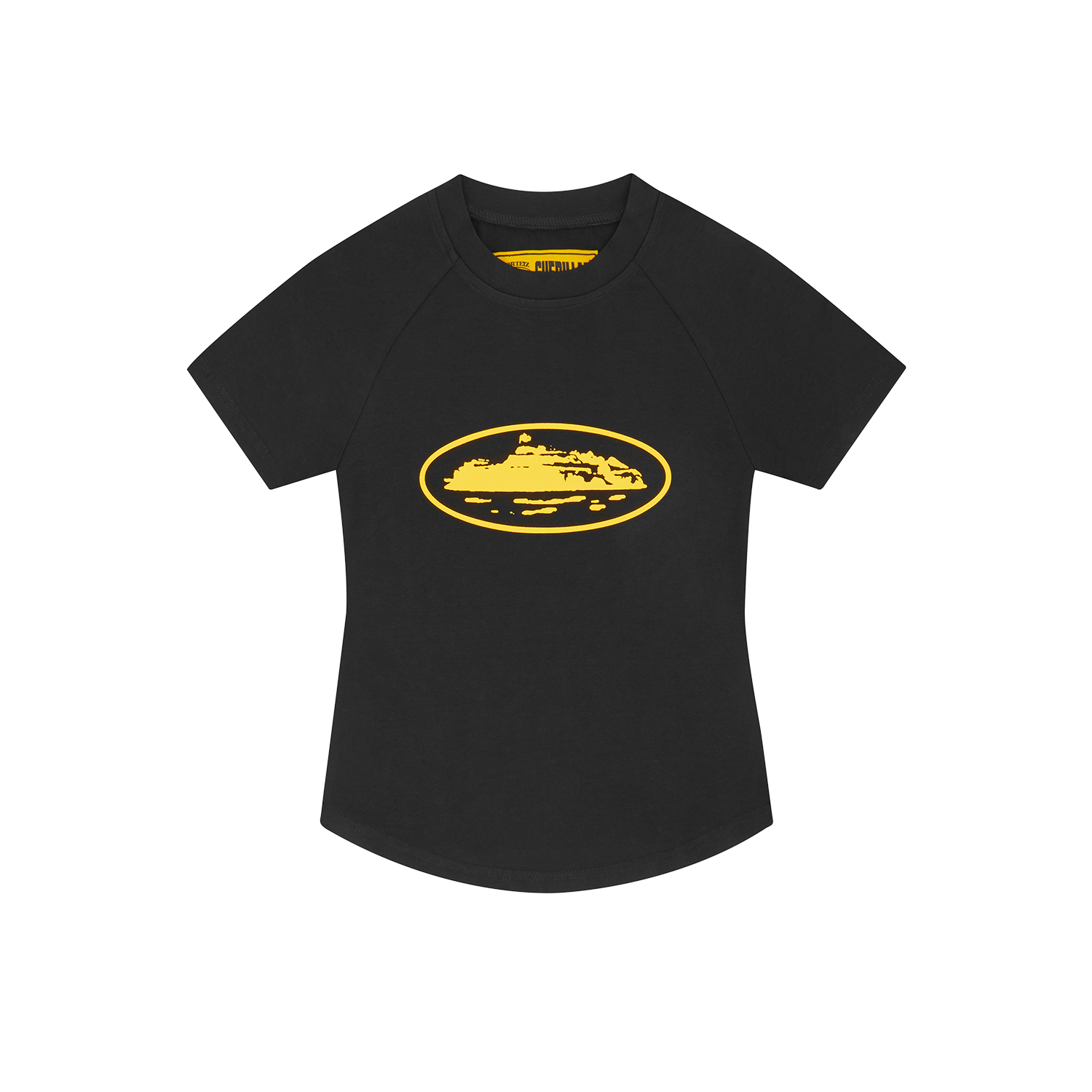 WMNS ALCATRAZ BABY TOP [BLACK & YELLOW]