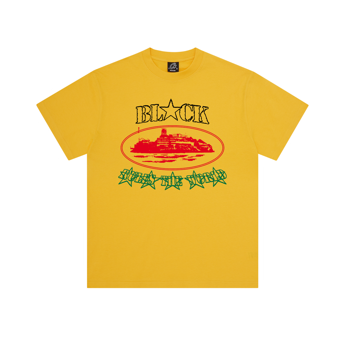 GHANA ALCATRAZ TEE [YELLOW]