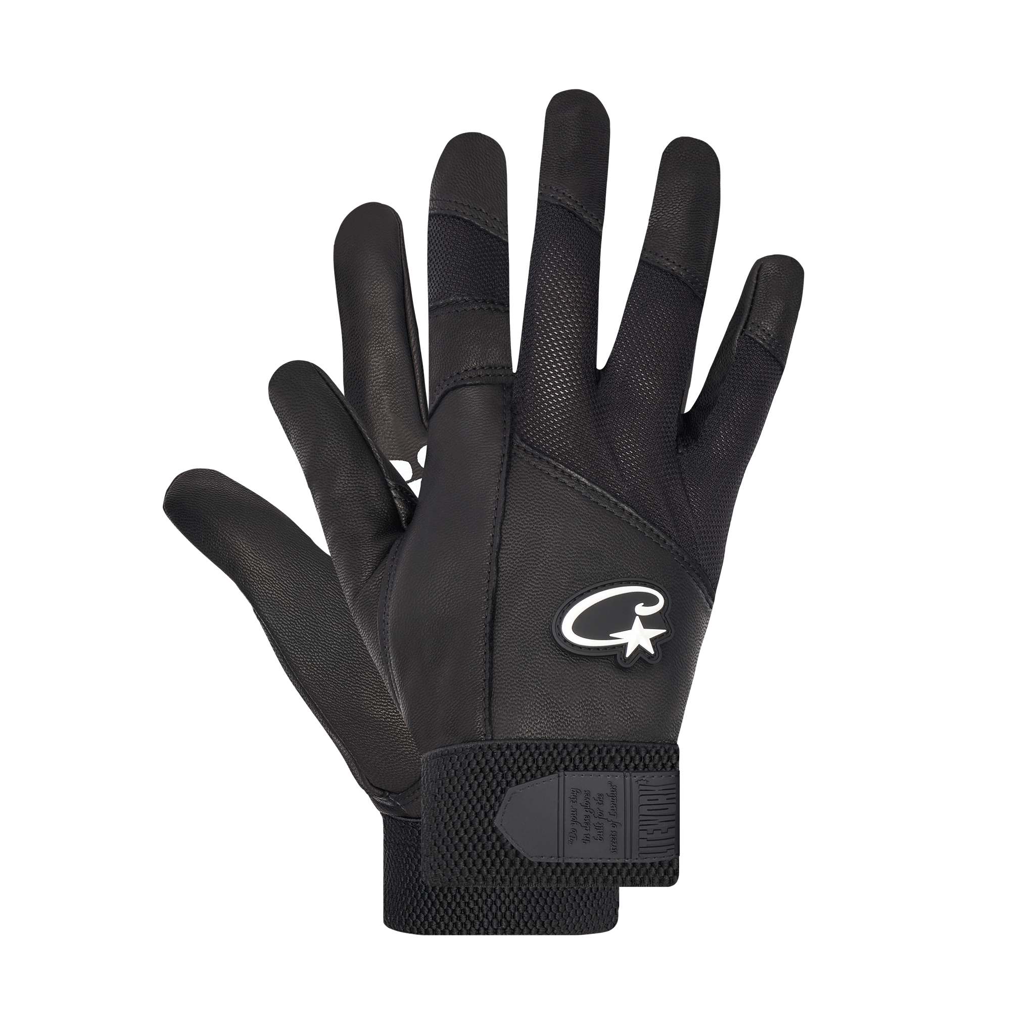 LEATHER GLOVES [BLACK]